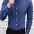 Ericdress Casual Lapel Plain Spring Single-Breasted Men’s Shirt