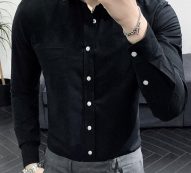 Ericdress Casual Lapel Plain Spring Single-Breasted Men’s Shirt