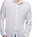 Ericdress Casual Plain Lapel Loose Style Men’s Shirt