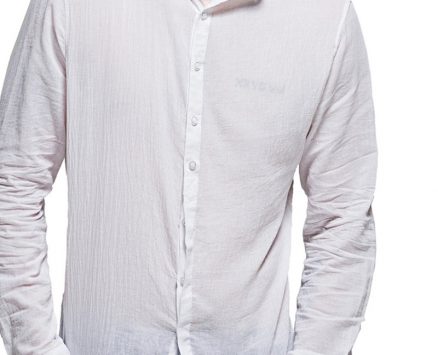 Ericdress Casual Plain Lapel Loose Style Men’s Shirt