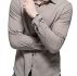 Ericdress Casual Plain Lapel Loose Style Men’s Shirt