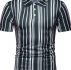 Ericdress Casual Stripe Mens Polo Shirt