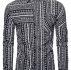 Ericdress Color Block Lapel Button Single-Breasted Slim Men’s Shirt