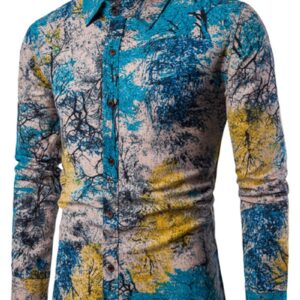 Ericdress Ethnic Style Print Men's Shirt