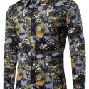 Ericdress Ethnic Style Print Men’s Shirt