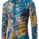 Ericdress Ethnic Style Print Men’s Shirt