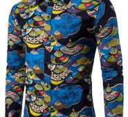 Ericdress Ethnic Style Print Men’s Shirt