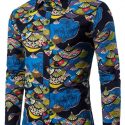 Ericdress Ethnic Style Print Men’s Shirt