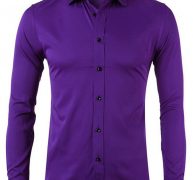 Ericdress European Lapel Plain Spring Single-Breasted Men’s Shirt