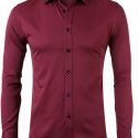 Ericdress European Lapel Plain Spring Single-Breasted Men’s Shirt