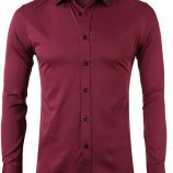 Ericdress European Lapel Plain Spring Single-Breasted Men’s Shirt