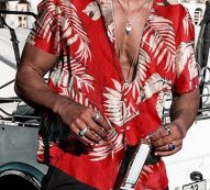 Ericdress European Print Plant Loose Single-Breasted Men’s Shirt