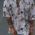Ericdress Floral Casual Print Single-Breasted Men’s Shirt