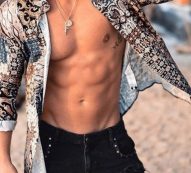 Ericdress Floral Print Lapel Fall Loose Men’s Shirt