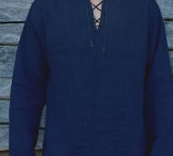 Ericdress Lace-Up Plain Straight Spring Men’s Shirt