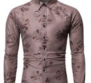 Ericdress Lapel Casual Button Slim Single-Breasted Men’s Shirt