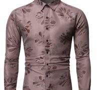 Ericdress Lapel Casual Button Slim Single-Breasted Men’s Shirt