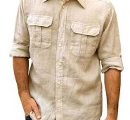 Ericdress Lapel Casual Plain Spring Loose Men’s Shirt