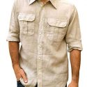 Ericdress Lapel Casual Plain Spring Loose Men’s Shirt