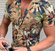 Ericdress Lapel Casual Straight Men’s Shirt