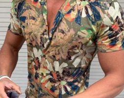 Ericdress Lapel Casual Straight Men’s Shirt