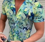 Ericdress Lapel Casual Straight Men’s Shirt