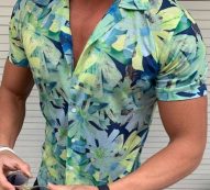 Ericdress Lapel Casual Straight Men’s Shirt