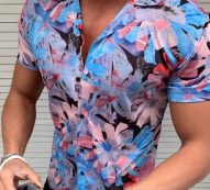 Ericdress Lapel Casual Straight Men’s Shirt