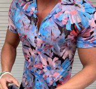 Ericdress Lapel Casual Straight Men’s Shirt