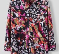 Ericdress Lapel Color Block Button Slim Single-Breasted Men’s Shirt