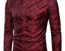Ericdress Lapel Cotton Men’s Shirt