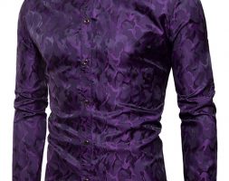 Ericdress Lapel Cotton Men’s Shirt