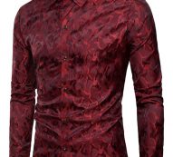 Ericdress Lapel Cotton Men’s Shirt