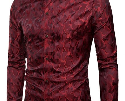 Ericdress Lapel Cotton Men’s Shirt