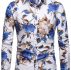 Ericdress Lapel European Floral Slim Single-Breasted Men’s Shirt