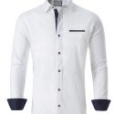 Ericdress Lapel OL Color Block Single-Breasted Fall Men’s Shirt