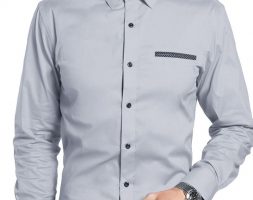 Ericdress Lapel OL Color Block Single-Breasted Fall Men’s Shirt