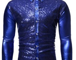 Ericdress Lapel Plain Button Single-Breasted Spring Men’s Shirt