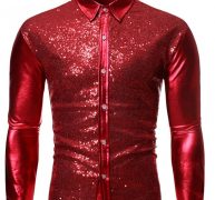 Ericdress Lapel Plain Button Single-Breasted Spring Men’s Shirt