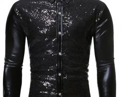 Ericdress Lapel Plain Button Single-Breasted Spring Men’s Shirt