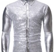 Ericdress Lapel Plain Button Single-Breasted Spring Men’s Shirt