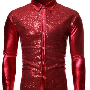 Ericdress Lapel Plain Button Single-Breasted Spring Men's Shirt