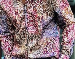 Ericdress Lapel Print Casual Loose Single-Breasted Men’s Shirt