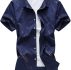 Ericdress Large Size Short Sleeve Print Men’s Shirt