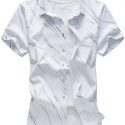 Ericdress Large Size Short Sleeve Print Men’s Shirt