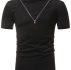 Ericdress Plain Loose Short Sleeve Mens T Shirt