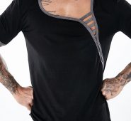 Ericdress Plain Unique Designed Mens T Shirts