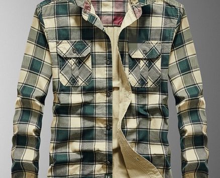 Ericdress Pocket Casual Lapel Single-Breasted Fall Men’s Shirt