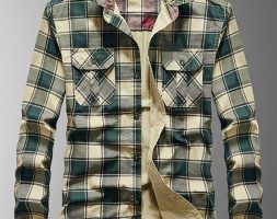 Ericdress Pocket Casual Lapel Single-Breasted Fall Men’s Shirt