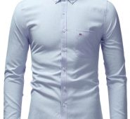 Ericdress Pocket OL Lapel Single-Breasted Fall Men’s Shirt